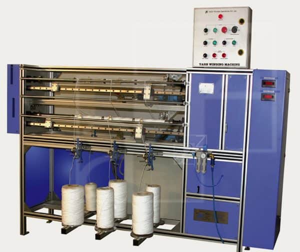 Servo Yarn Winding Machine by A2Z filtration.