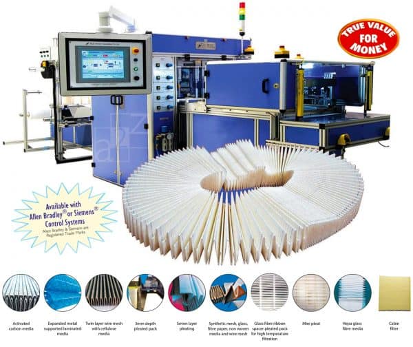 The Next Generation Intelligent Blade Pleater / Pleating Machine - Image 2