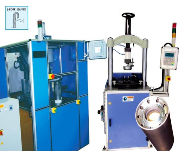 A2Z Filtration J Hook Seaming Machine