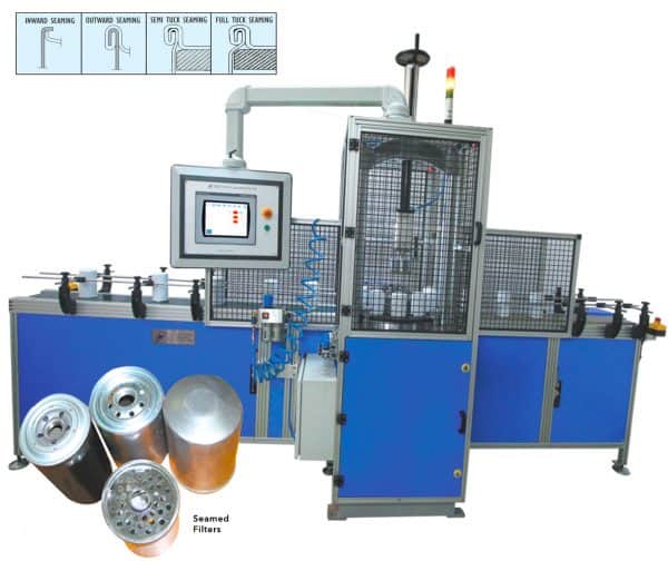 Automatic Seaming machines by A2Z filtrations.